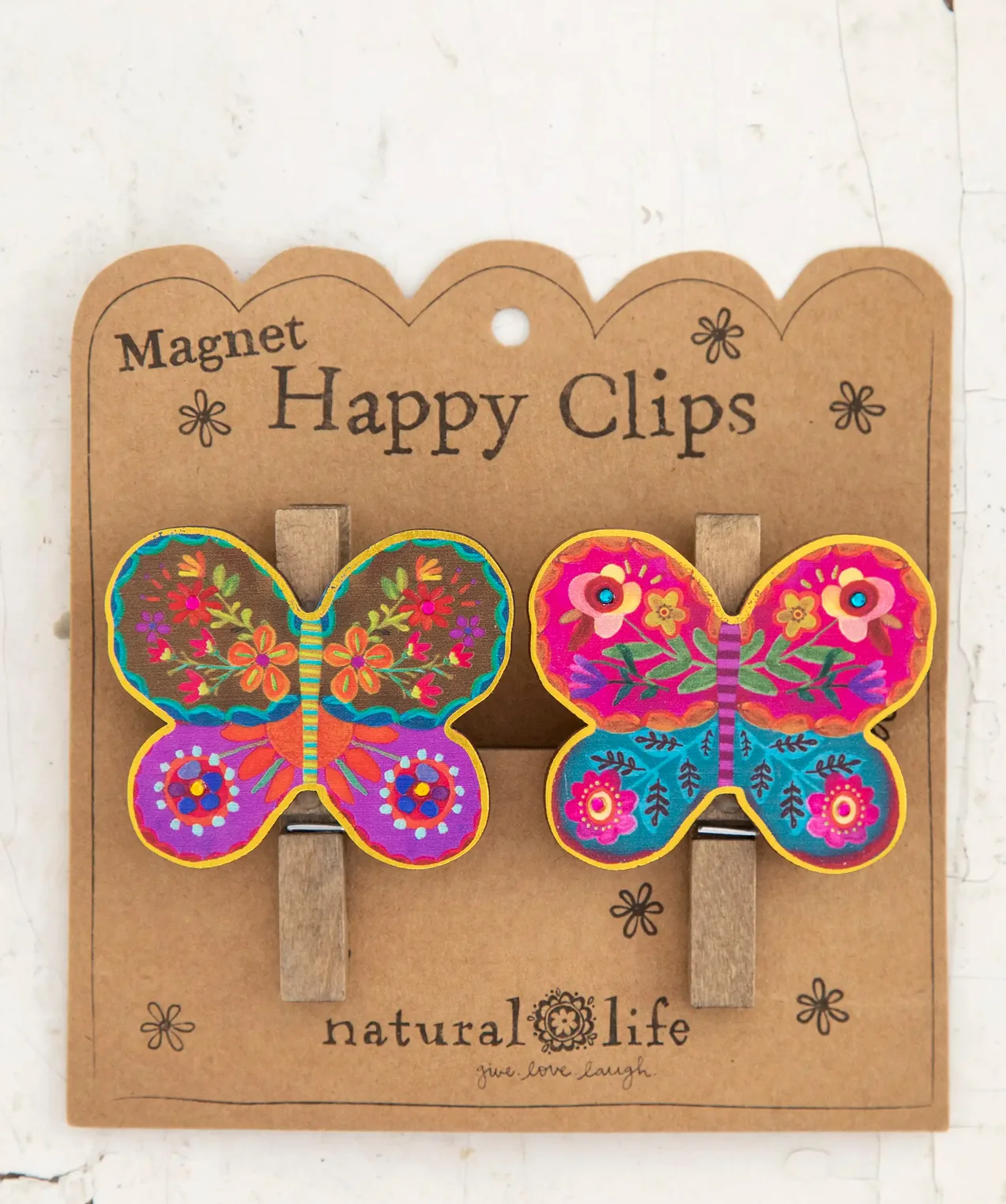 Natural Life Happy Clips Butterfly