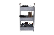 Load image into Gallery viewer, Rae Dunn 3 Tiers Galvanized Metal Storage Caddy (local pickup only)