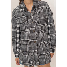 Load image into Gallery viewer, Silverstone Plaid Shacket
