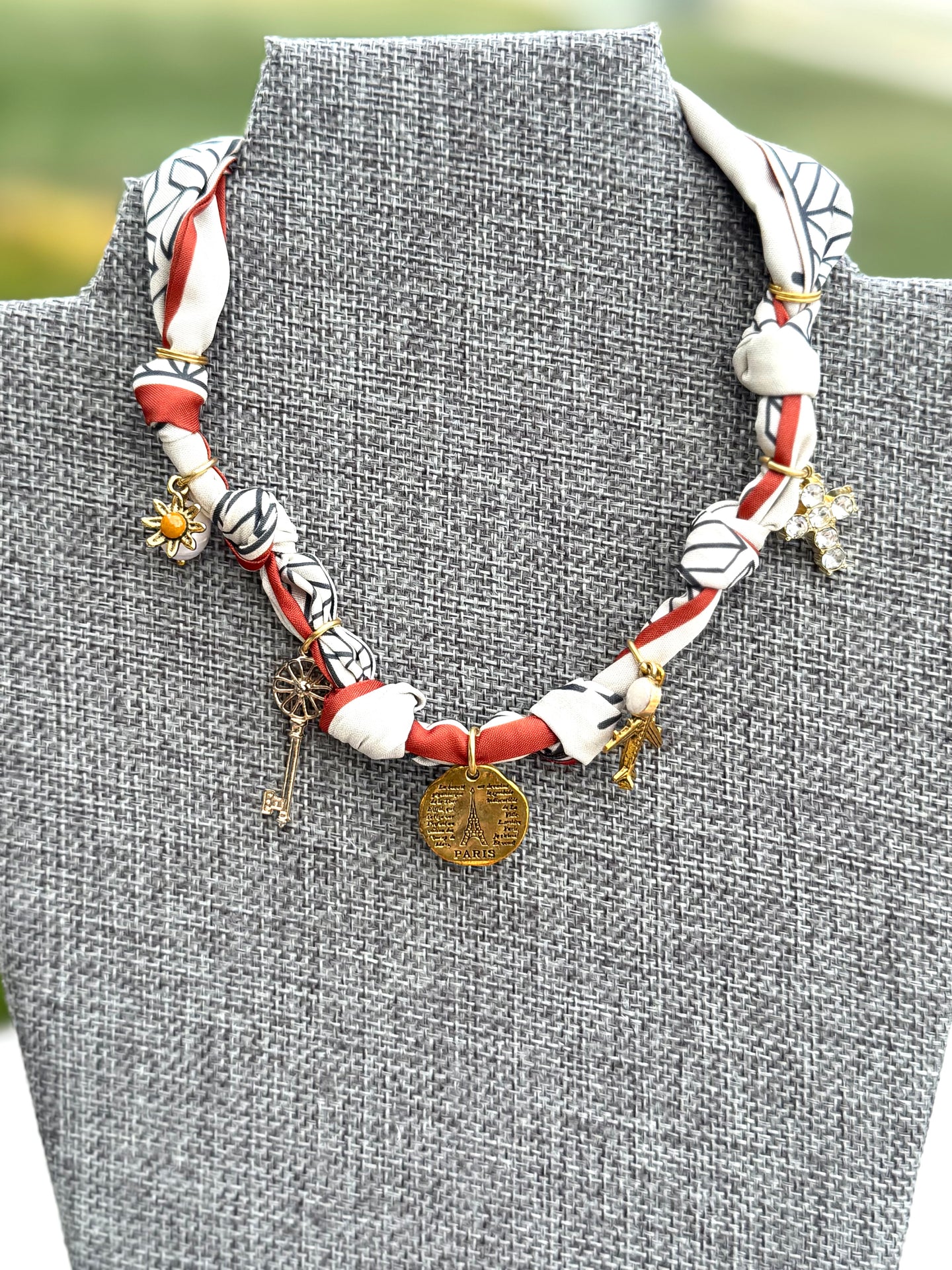 Disc Charm Necklace