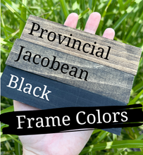 Load image into Gallery viewer, Heaven In Our Home: Black / Charcoal Background/White Lettering
