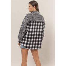 Load image into Gallery viewer, Silverstone Plaid Shacket
