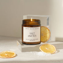 Load image into Gallery viewer, Salt and Sea 9 oz Soy Candle

