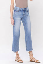 Load image into Gallery viewer, Mid Rise Relaxed Straight Leg Jeans
