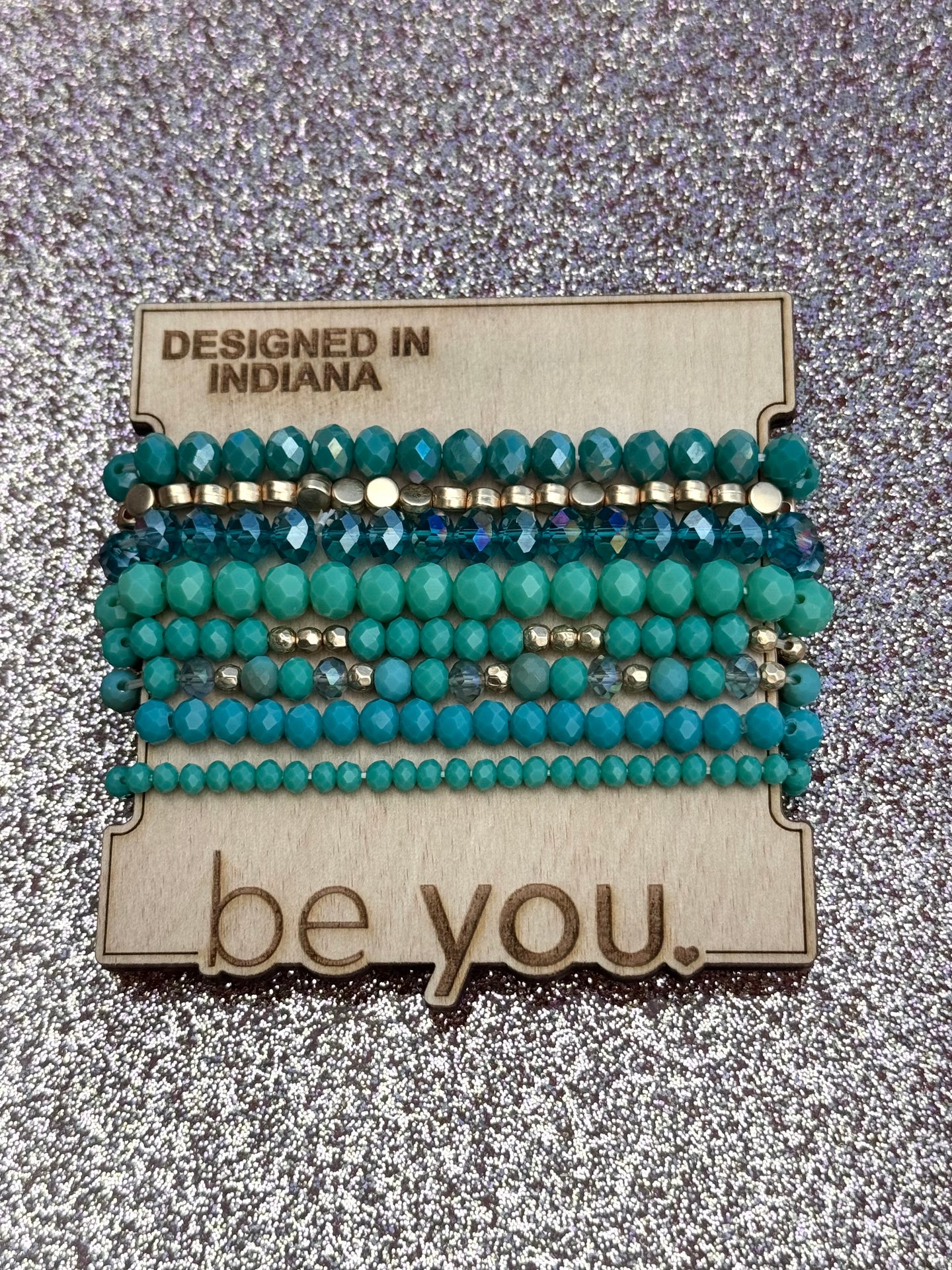 Pop of Teal Stack