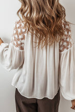 Load image into Gallery viewer, Whimsical Lace Blooms Blouse
