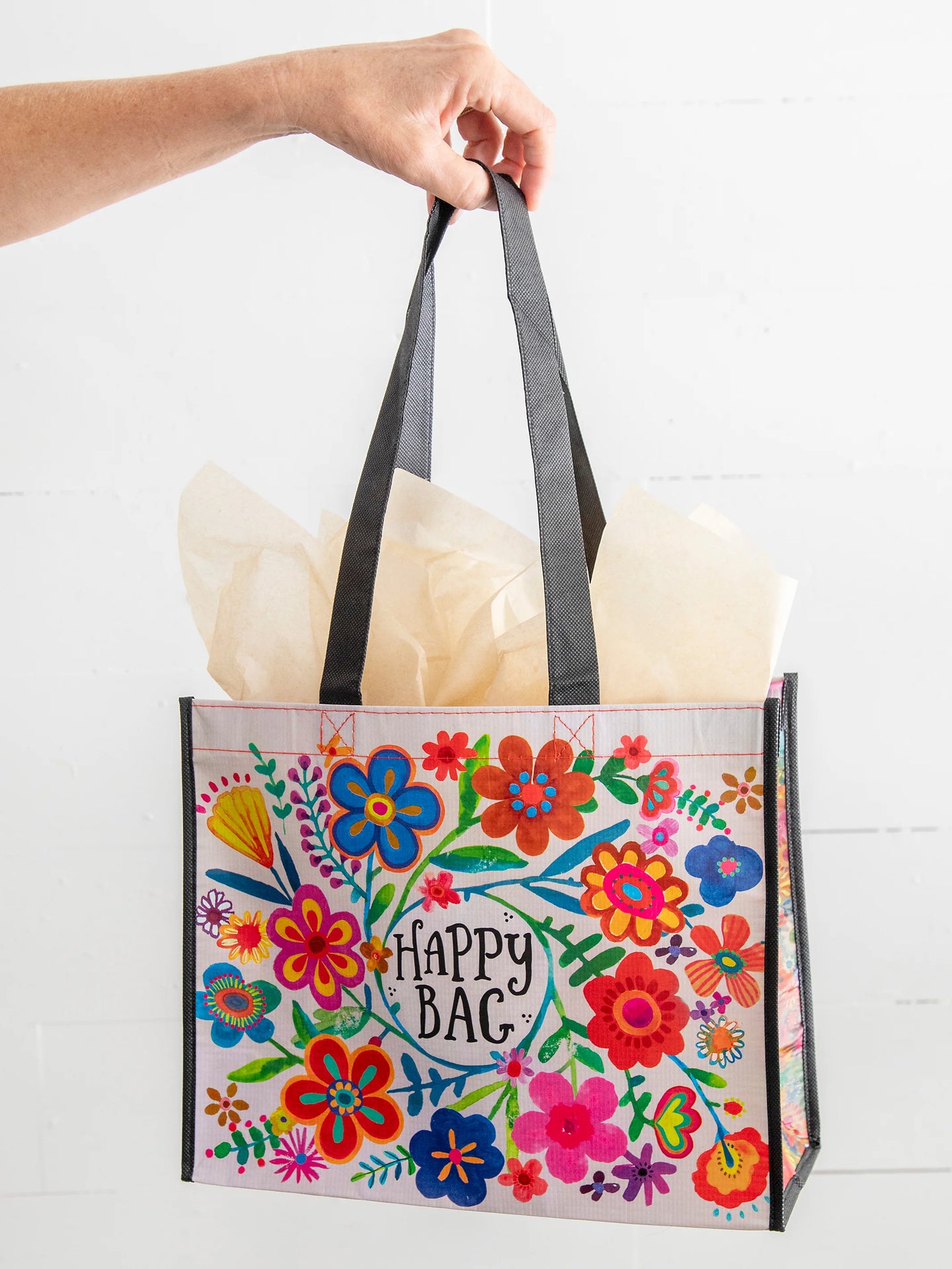 Natural Life Happy Bag Cream Floral