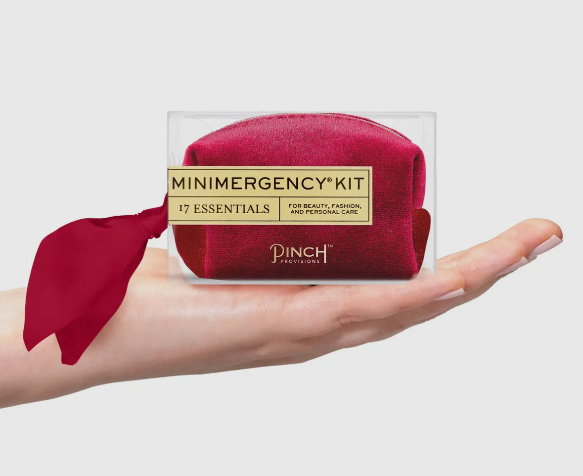 Fancy Red Velvet Minimergency Kit