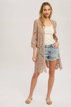 Load image into Gallery viewer, Latte Boho Cardigan
