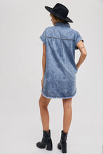 Load image into Gallery viewer, Spin You Around Denim Dress
