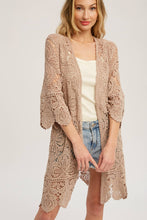 Load image into Gallery viewer, Latte Boho Cardigan
