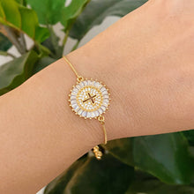 Load image into Gallery viewer, Mesmerized By The Cross Slide Bracelet
