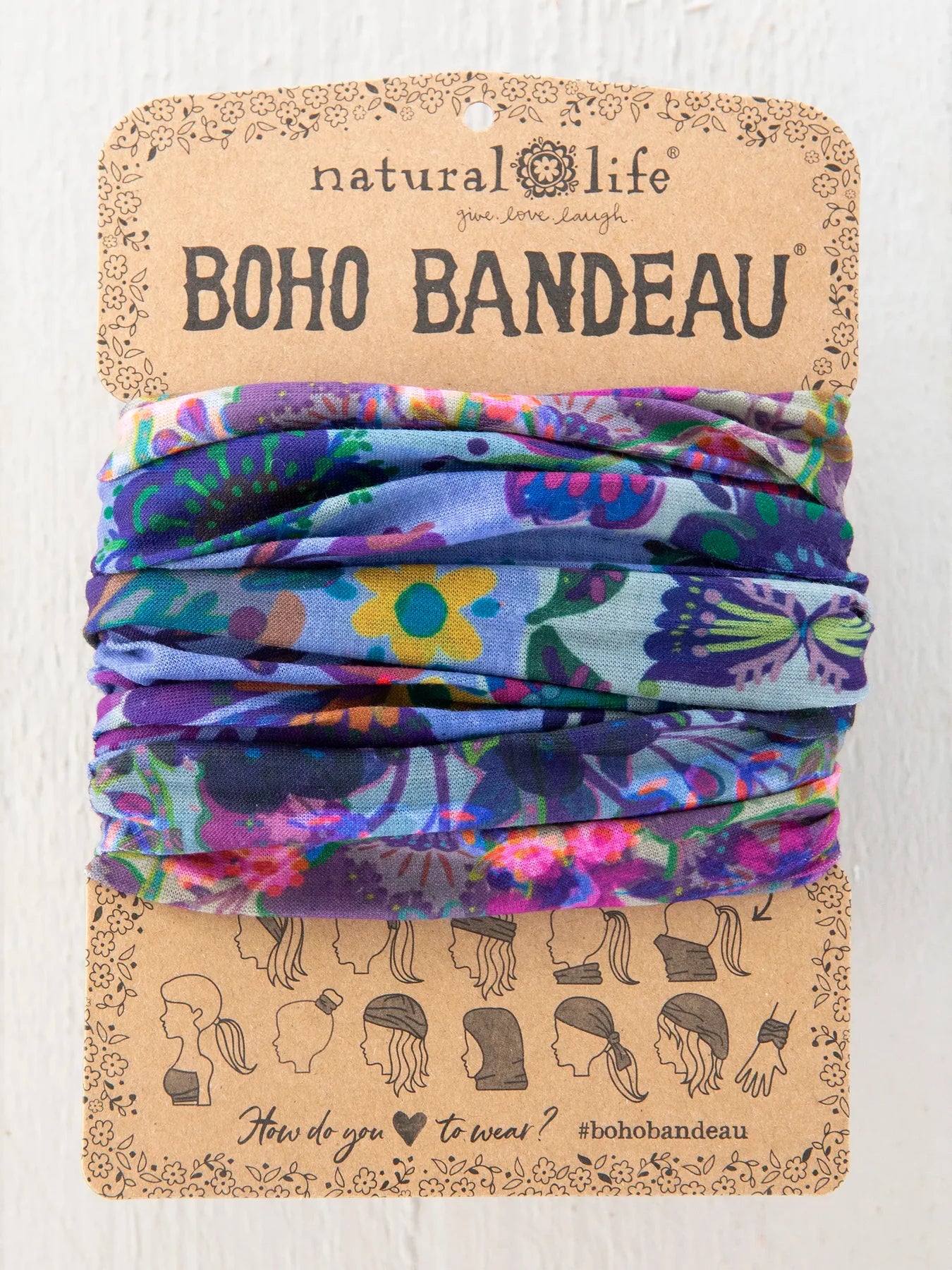 Natural Life Boho Bandeau Brder Folk Gardn