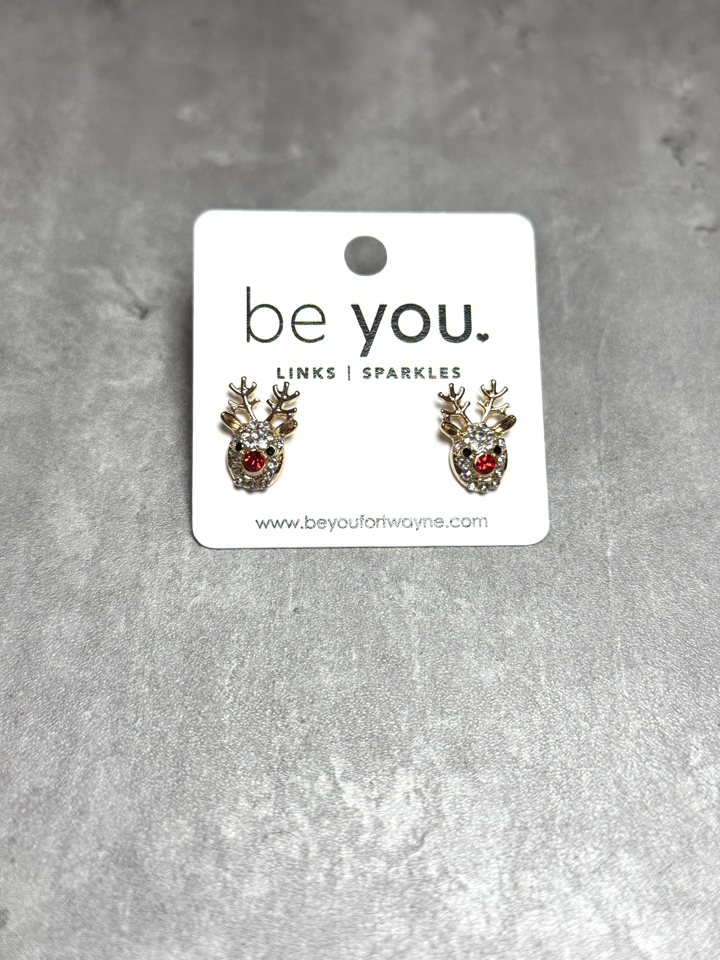 Rudolph Earrings Gold