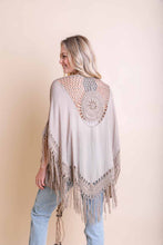 Load image into Gallery viewer, Crochet kimono, sheer kimono
