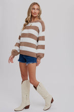 Load image into Gallery viewer, Varsity Club Sweater Tan
