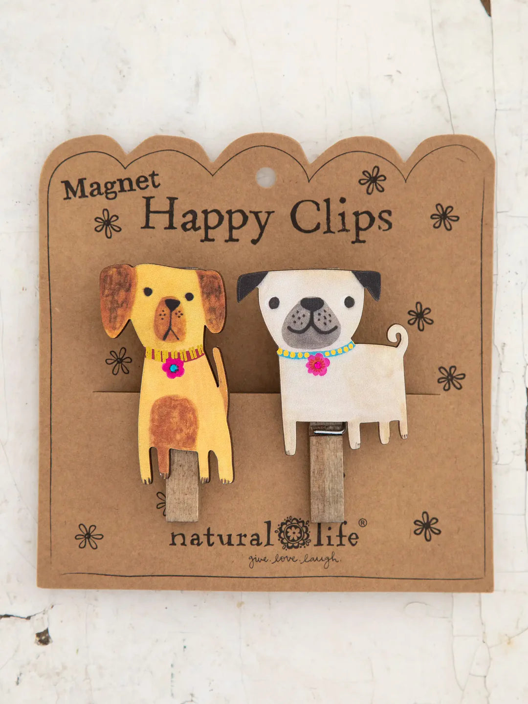 Natural Life Magnet Happy Clips Dog