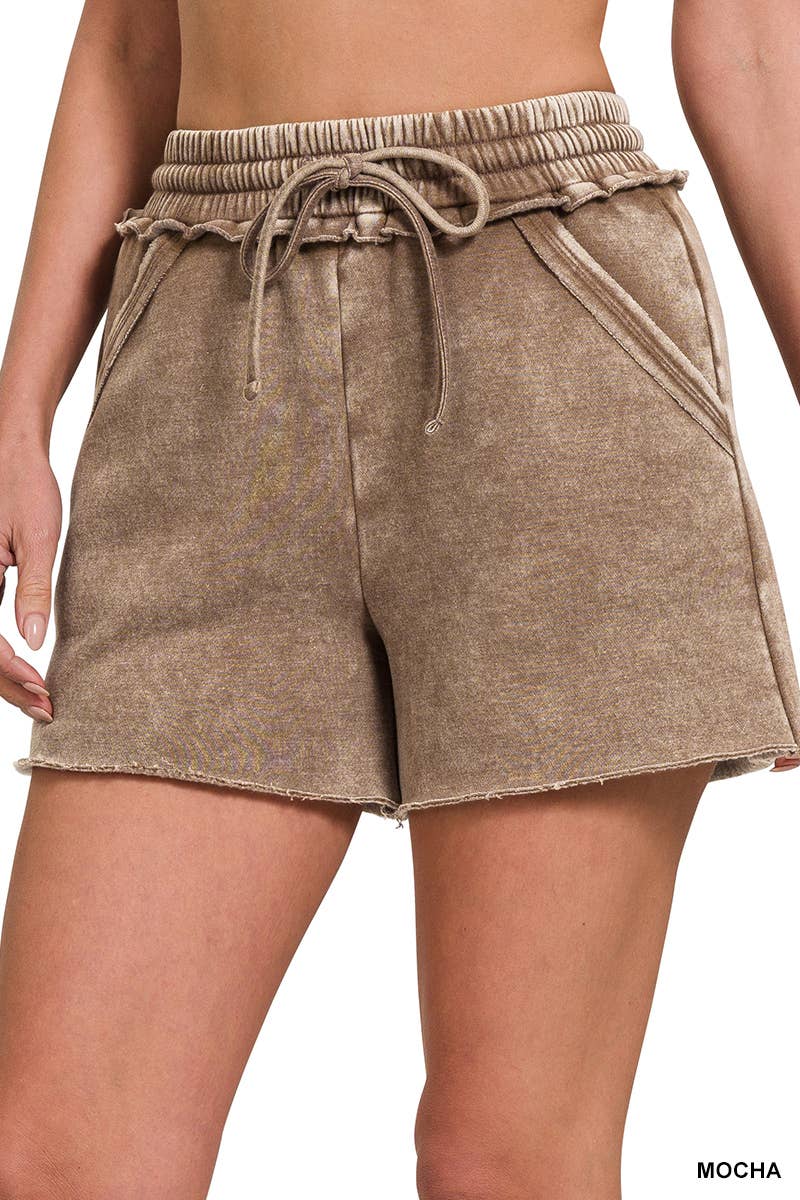 brown shorts, drawstring shorts, comfy summer shorts