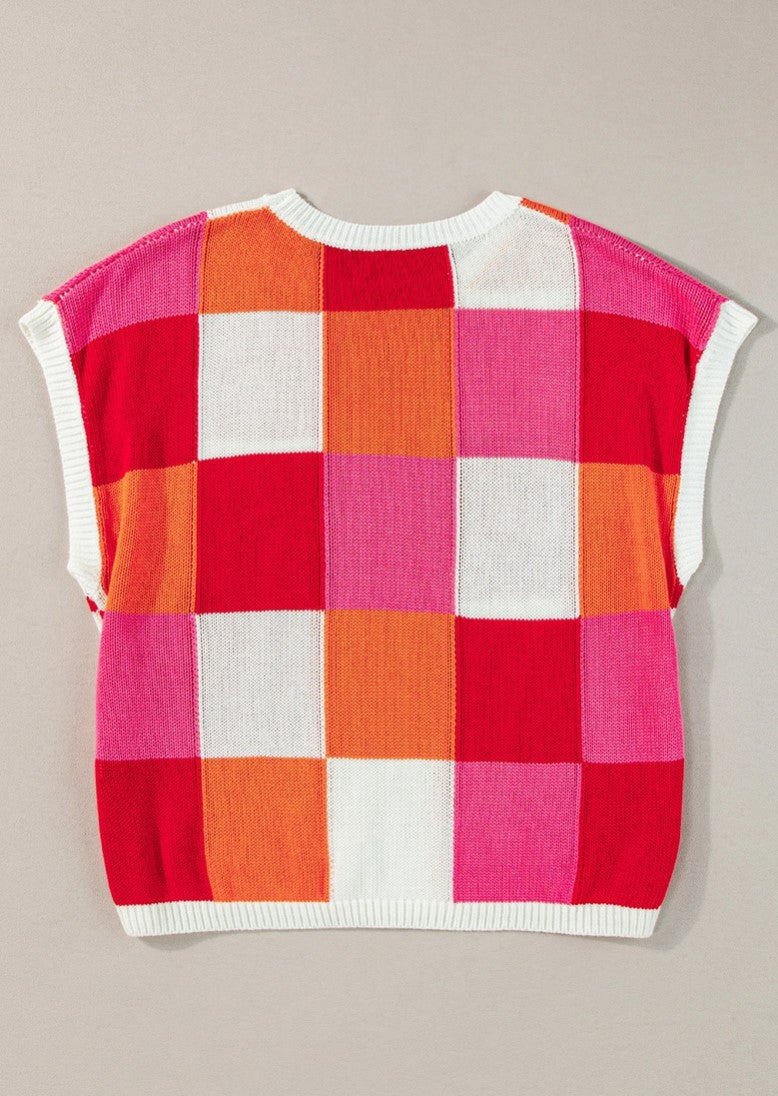 Sherbert Square Sweater Tank