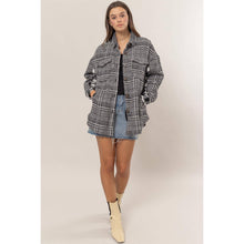 Load image into Gallery viewer, Silverstone Plaid Shacket
