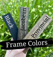 Load image into Gallery viewer, Heaven In Our Home: Black / Charcoal Background/White Lettering
