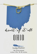 Load image into Gallery viewer, Ohio is my State Necklace
