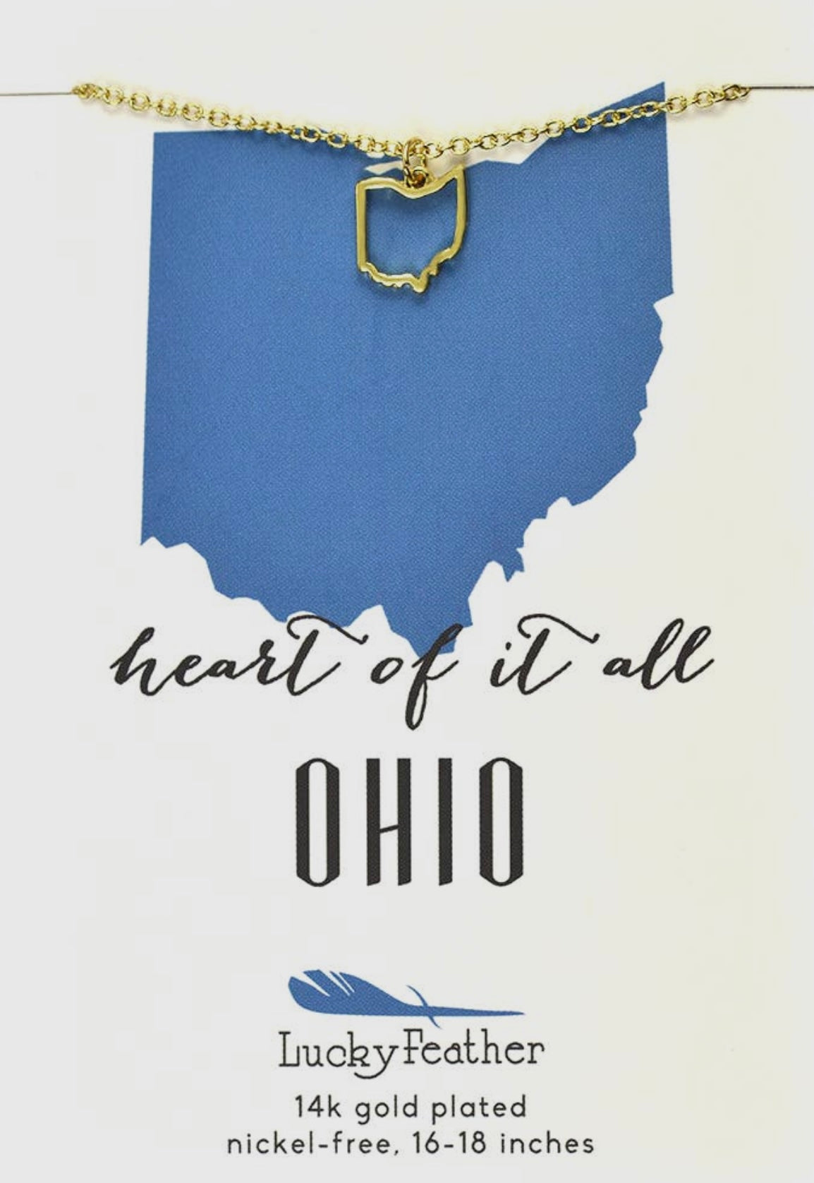 Ohio is my State Necklace