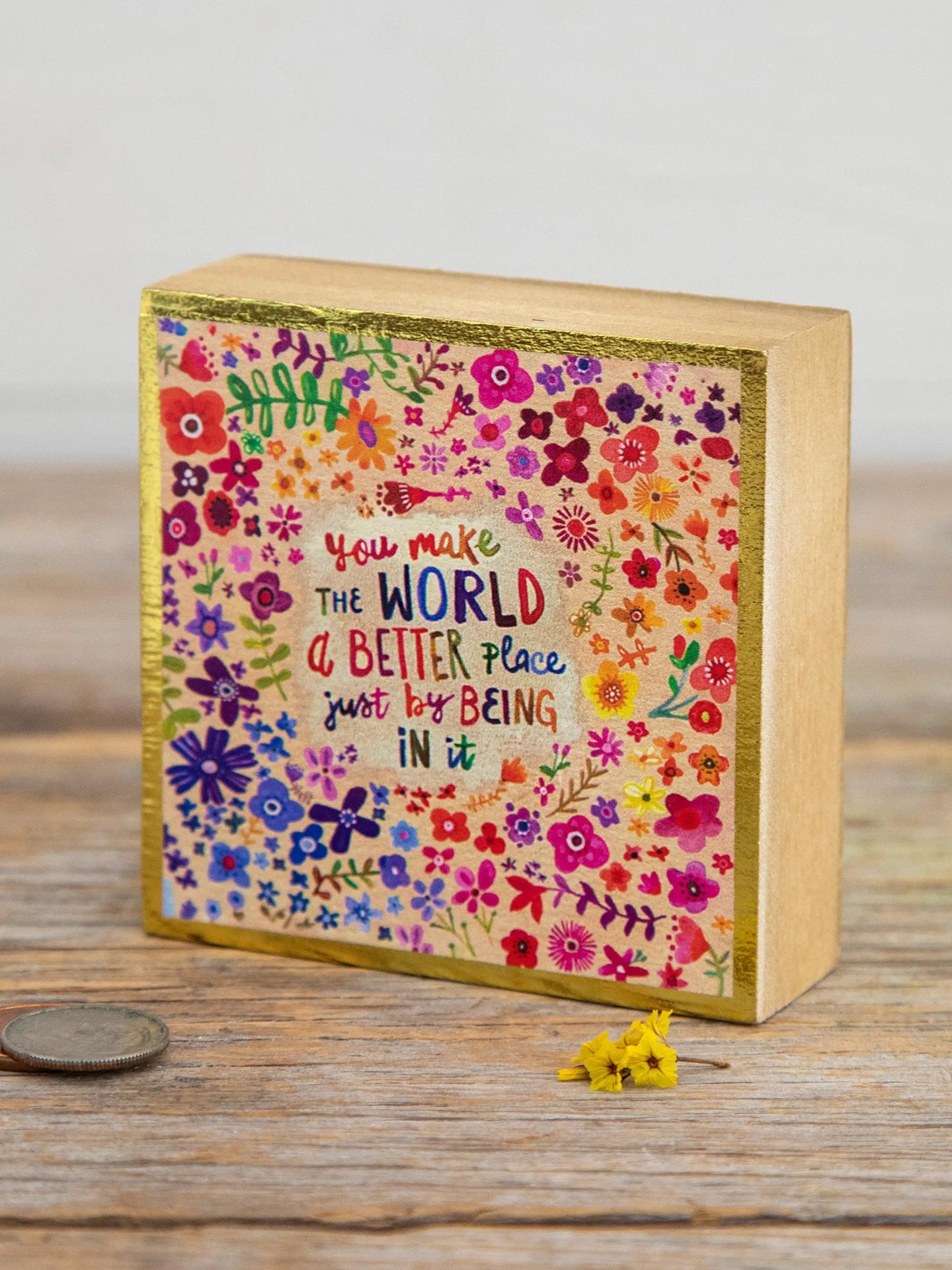 Natural Life Tiny Block Art You Make