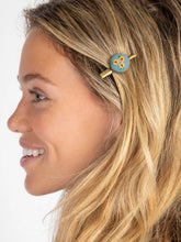 Load image into Gallery viewer, Natural Life Embroidered Hair Clips
