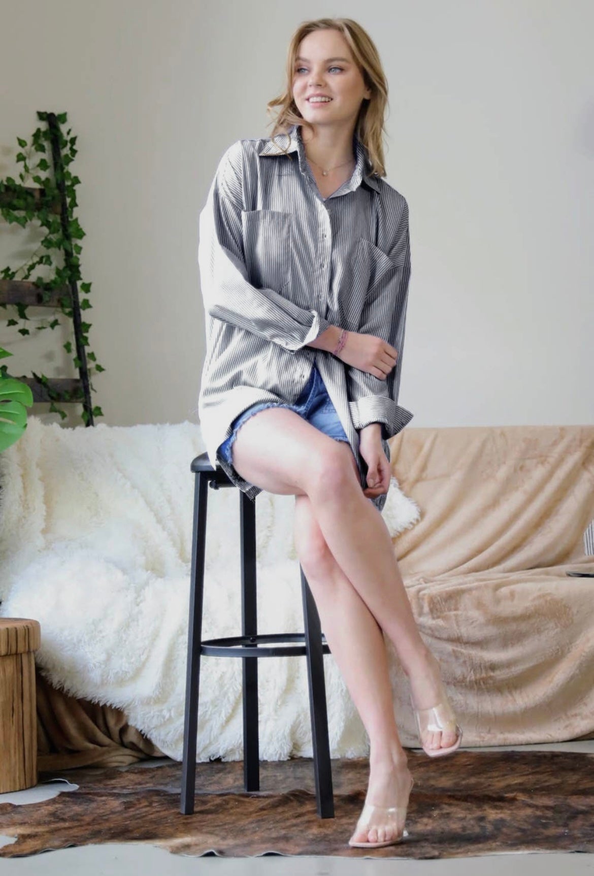 Boyfriend Button Up