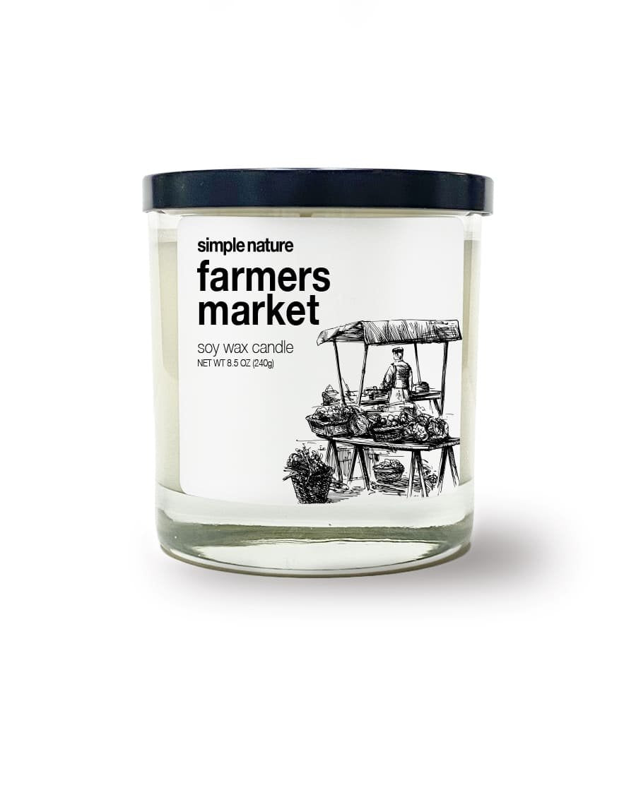 Farmer’s Market Simple Nature Candle