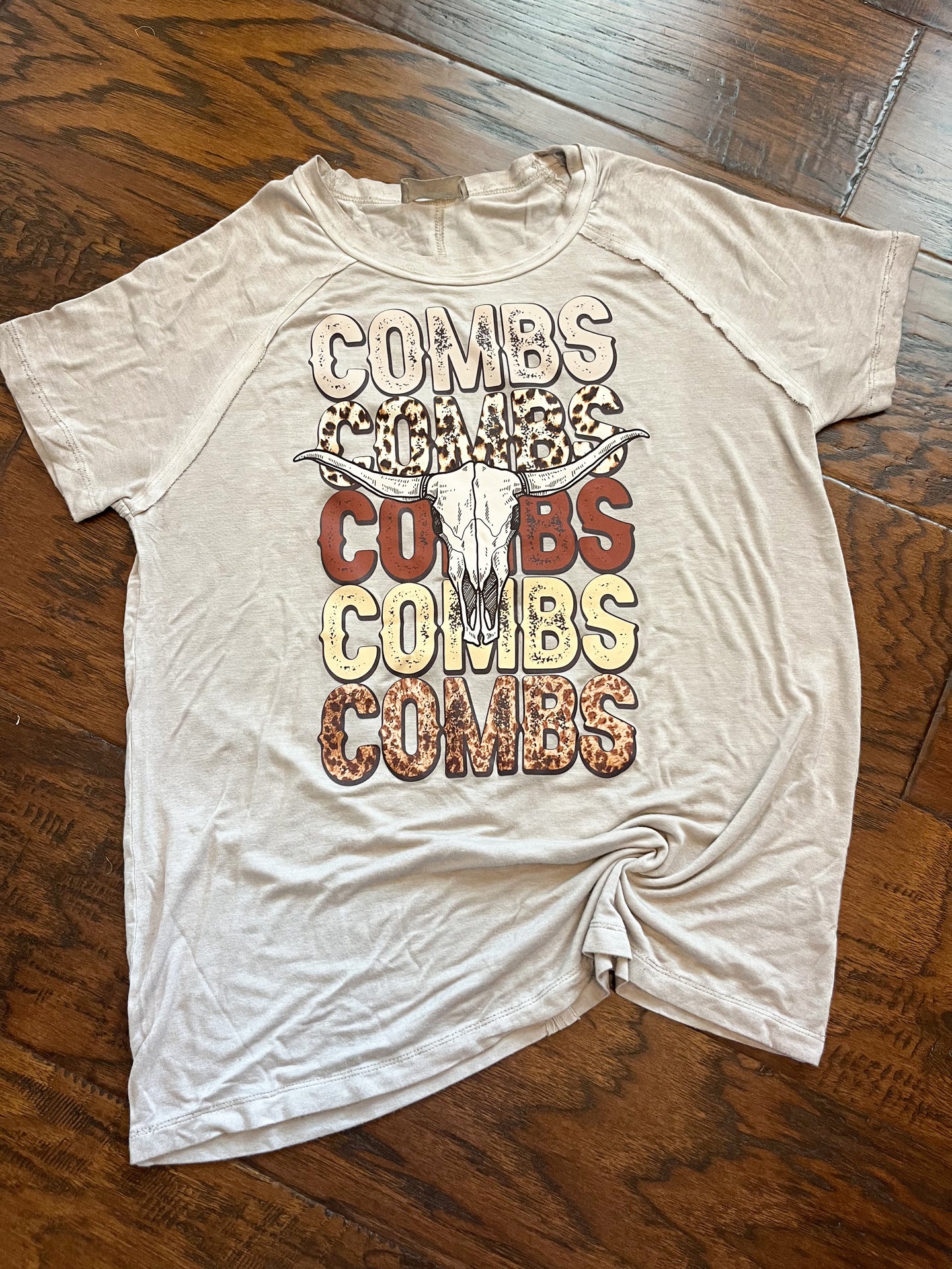 Luke Combs Distressed Graphic