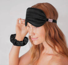 Load image into Gallery viewer, Satin Sleep Mask and Scrunchie

