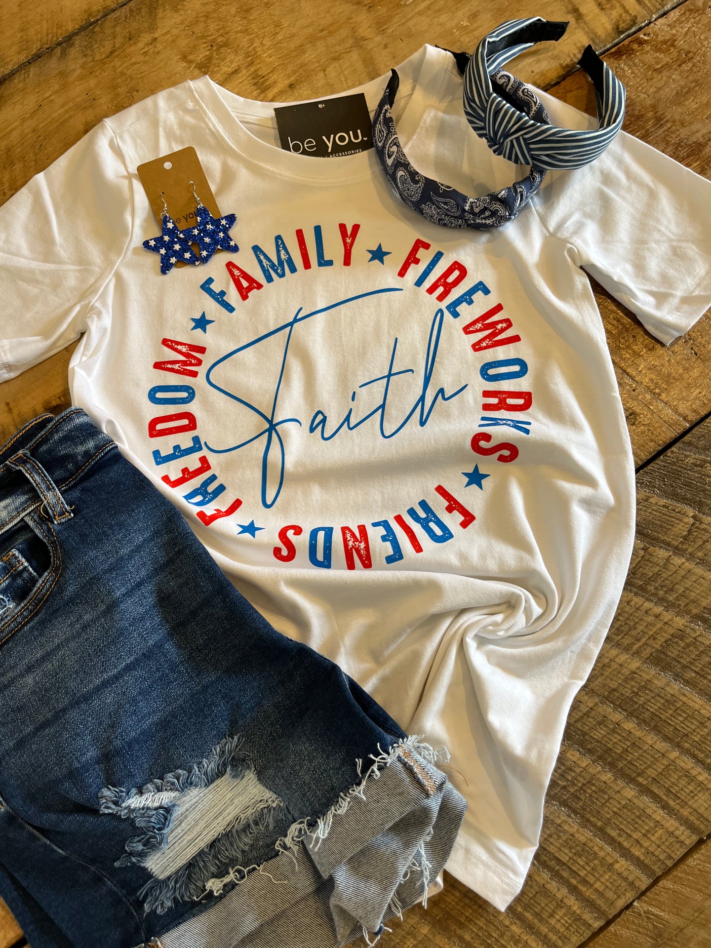 Faith + America Graphic