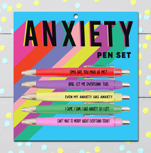 Load image into Gallery viewer, Anxiety Pen Set
