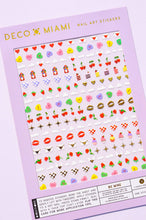 Load image into Gallery viewer, Nail Art Stickers - Be Mine (Valentine&#39;s Day)
