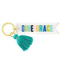 Load image into Gallery viewer, Acrylic Keytag - GIVE GRACE
