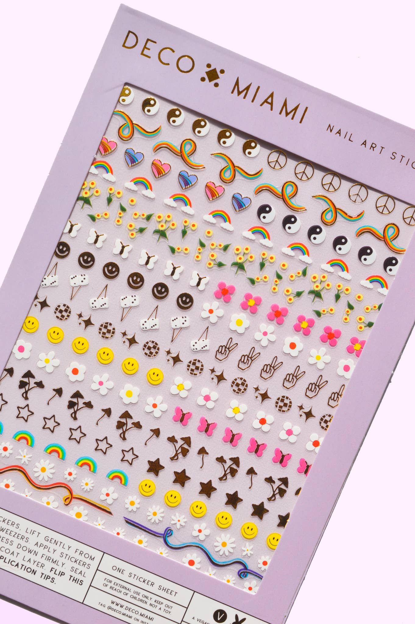 Nail Art Stickers - Stay Groovy