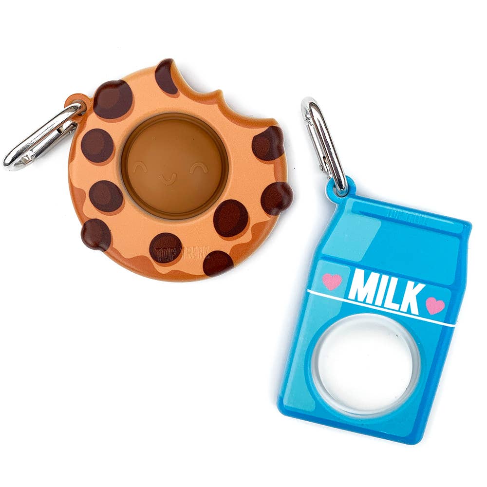 OMG Mega Pop Best Friend Keychains - Milk & Cookies