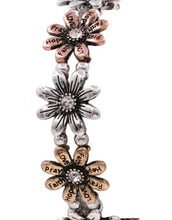Load image into Gallery viewer, Metal Sunflower Bracelet
