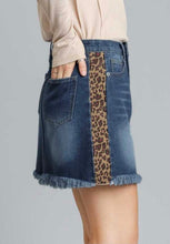 Load image into Gallery viewer, Kind of Wild Denim Skirt
