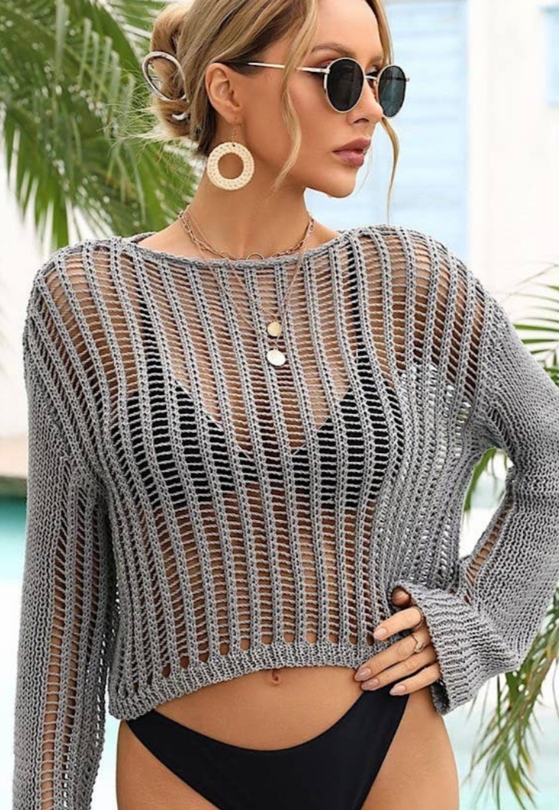 Sheer Thoughts Top/Cover Up
