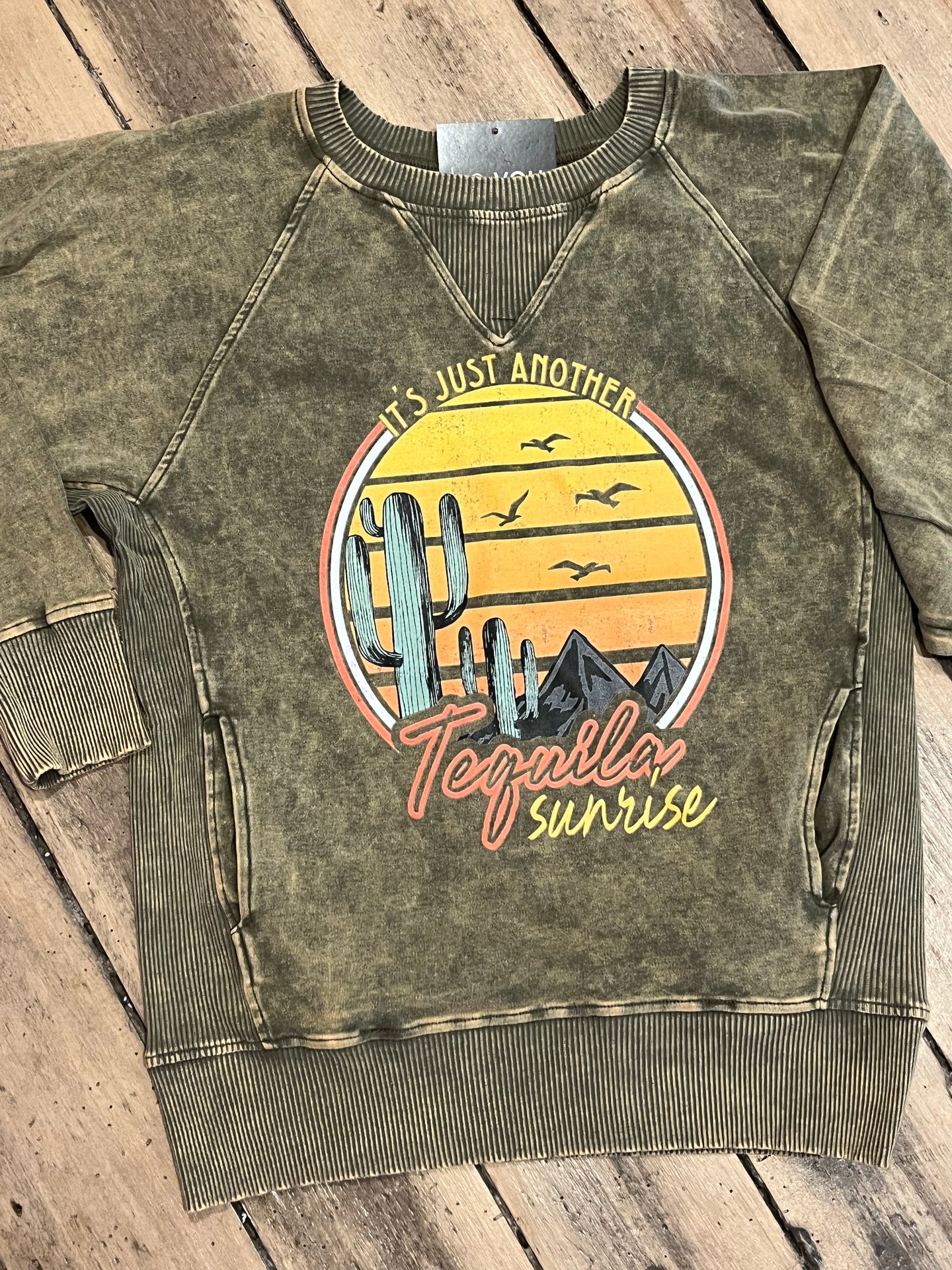 Tequila Sunrise Vintage Sweatshirt