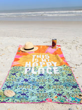 Load image into Gallery viewer, Natural Life Beach/Yoga Mat
