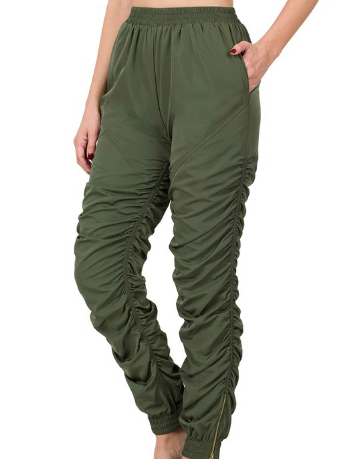 Magnificent Mile Pants Army Green